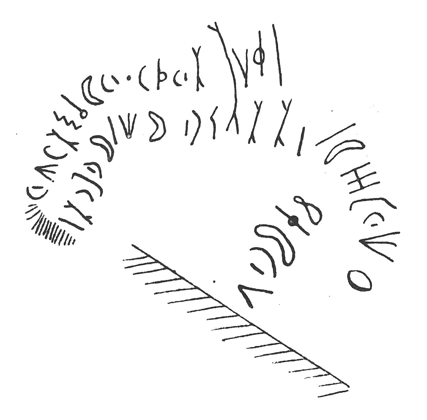 inscription of siglum C 1397