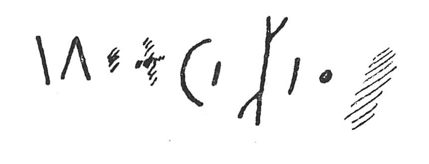 inscription of siglum C 1428
