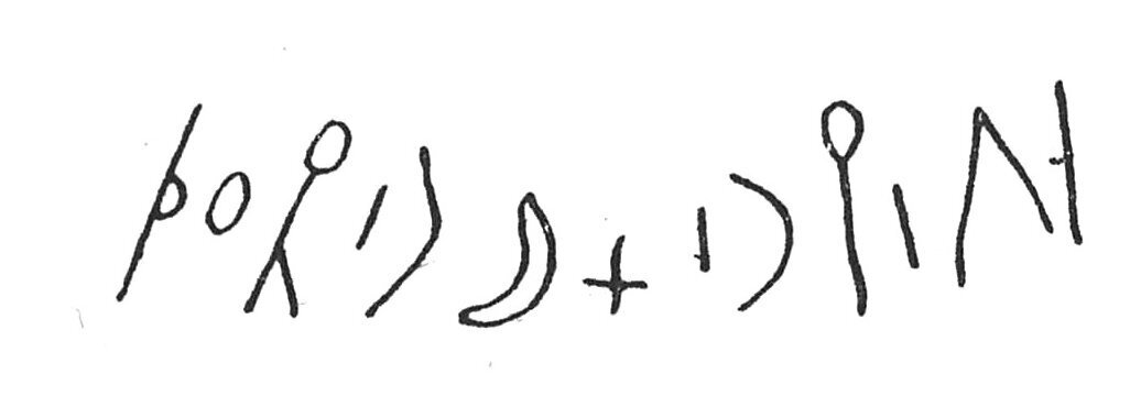 inscription of siglum C 1466