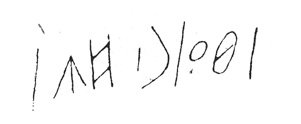 inscription of siglum C 1481