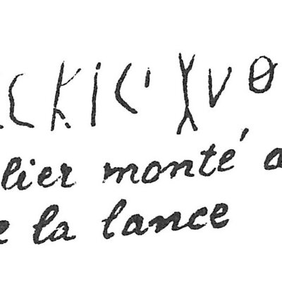 inscription of siglum C 1490