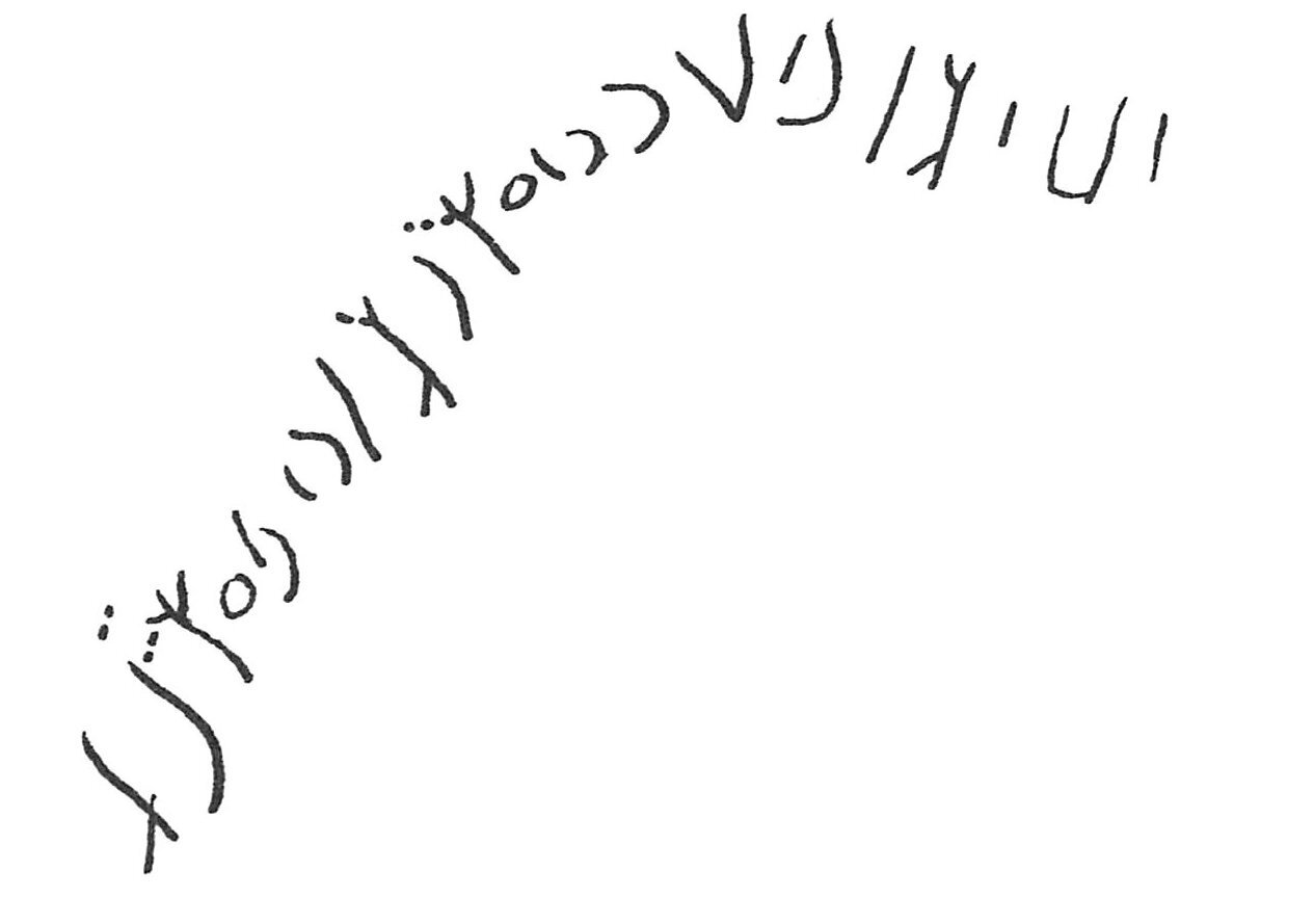 inscription of siglum C 1498