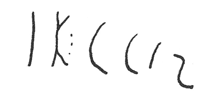 inscription of siglum C 1504