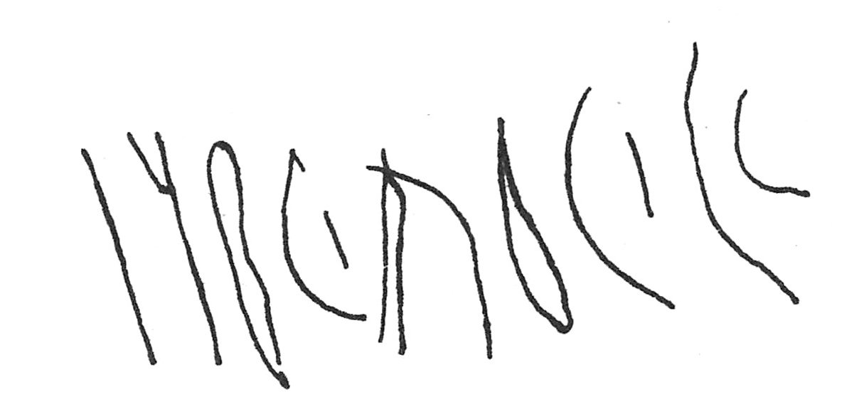 inscription of siglum C 1511