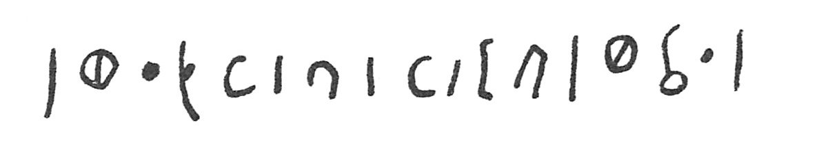 inscription of siglum C 155