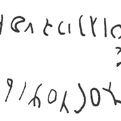 inscription of siglum C 157