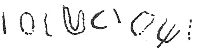 inscription of siglum C 1574