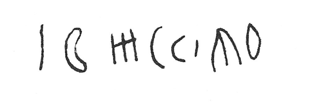 inscription of siglum C 1577