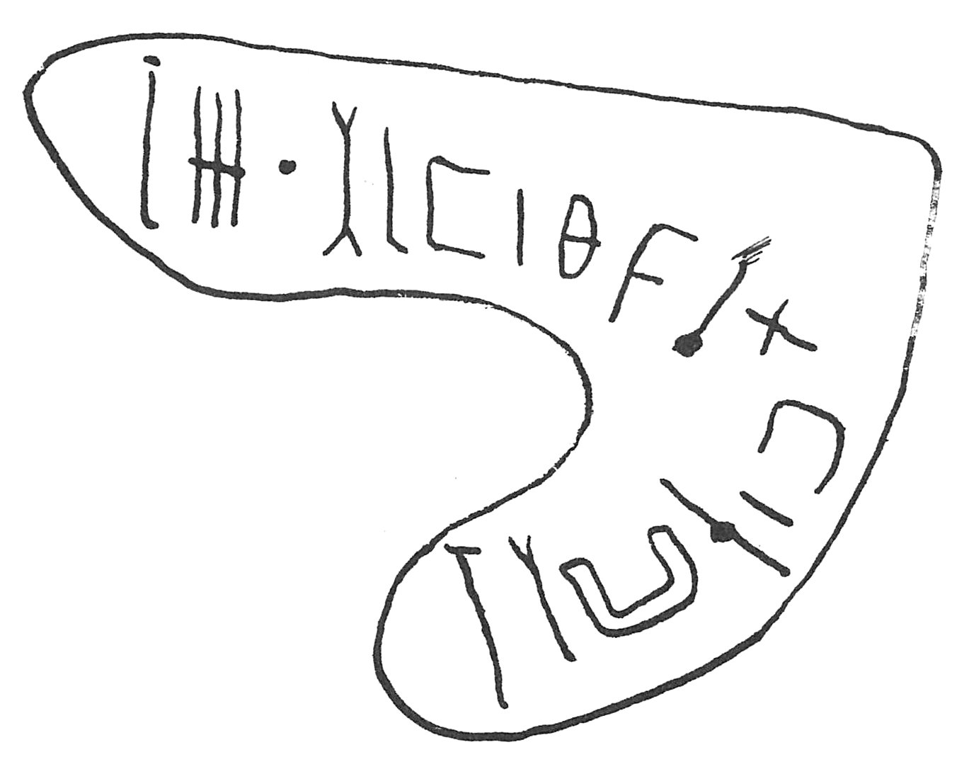 inscription of siglum C 1584
