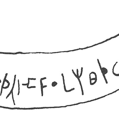 inscription of siglum C 1585