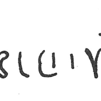 inscription of siglum C 160