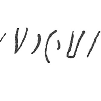 inscription of siglum C 1608