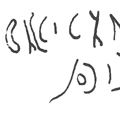 inscription of siglum C 1610
