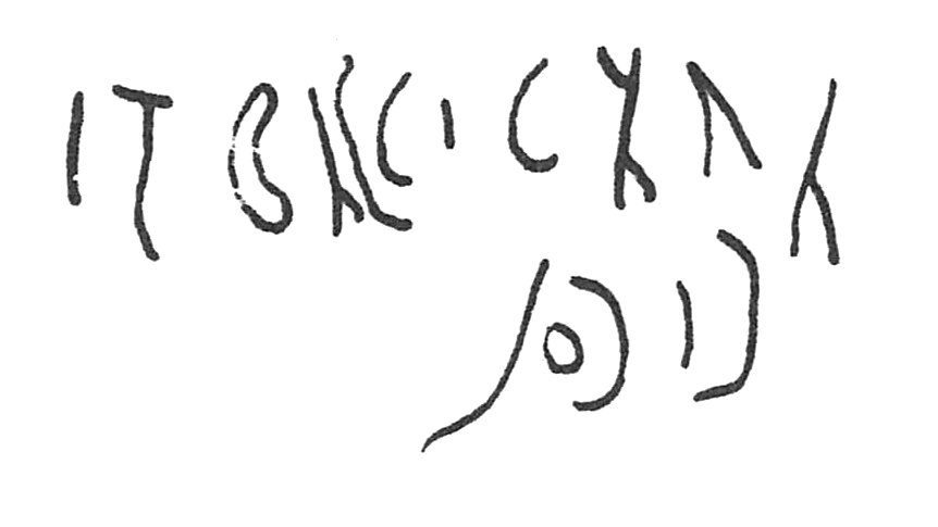 inscription of siglum C 1610