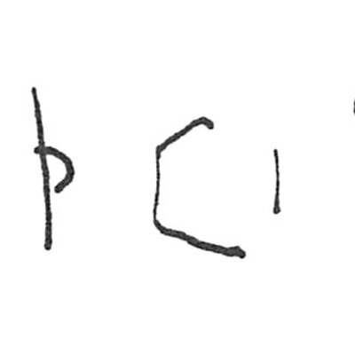 inscription of siglum C 1612