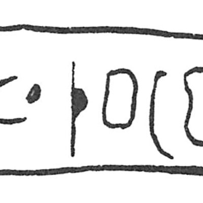 inscription of siglum C 1613