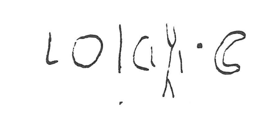 inscription of siglum C 1622