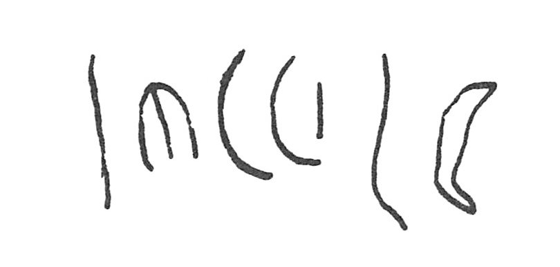 inscription of siglum C 1623