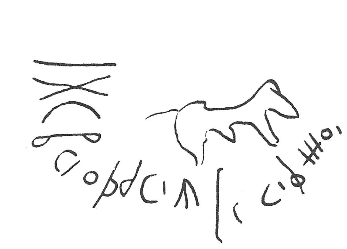 inscription of siglum C 1643