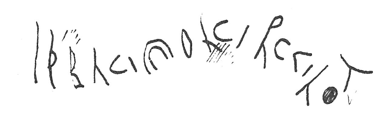 inscription of siglum C 1645