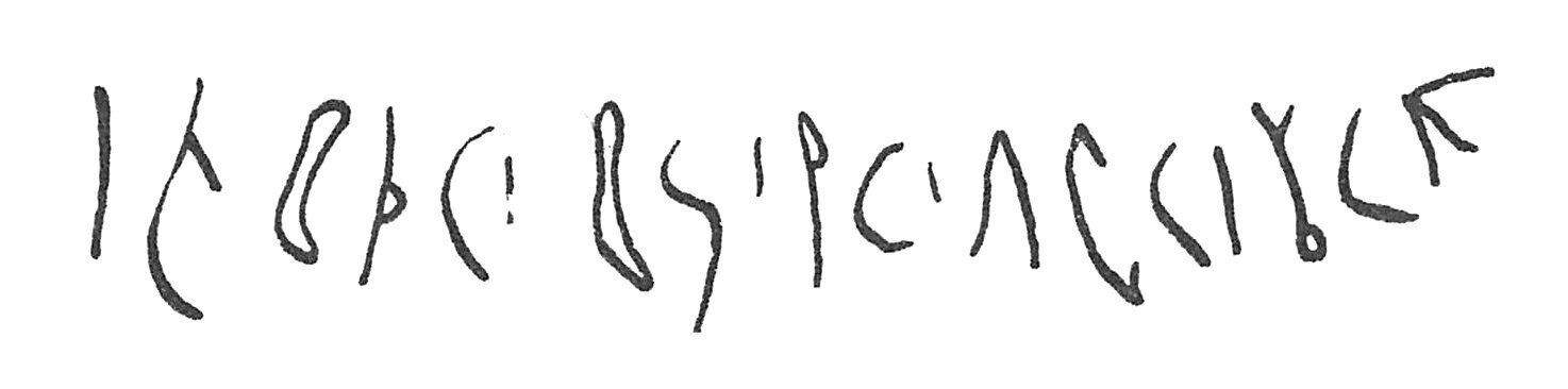 inscription of siglum C 1659