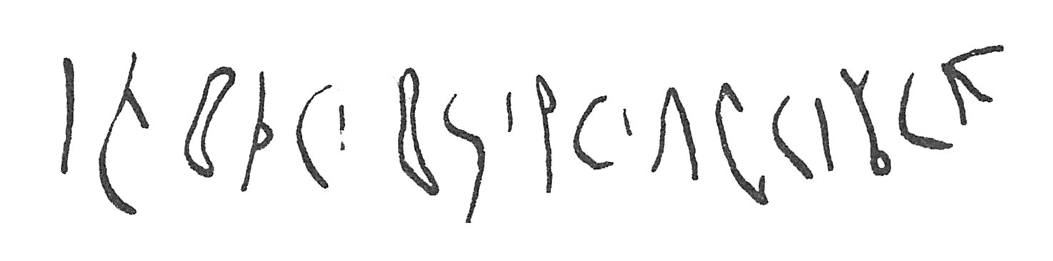 inscription of siglum C 1659