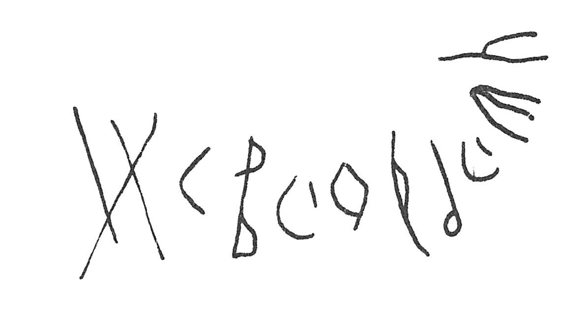 inscription of siglum C 1662
