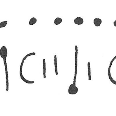 inscription of siglum C 1670