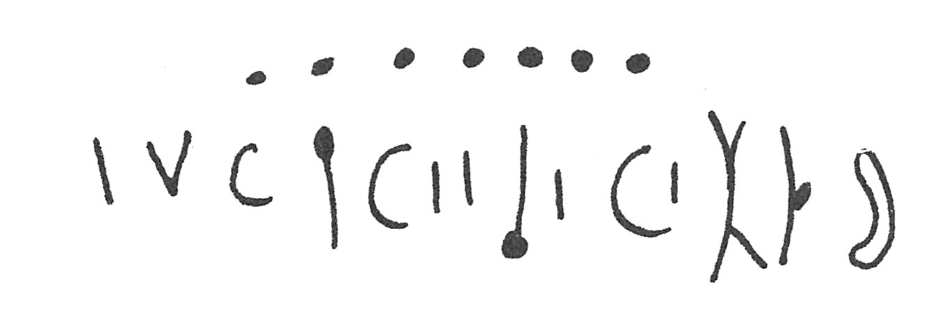 inscription of siglum C 1670
