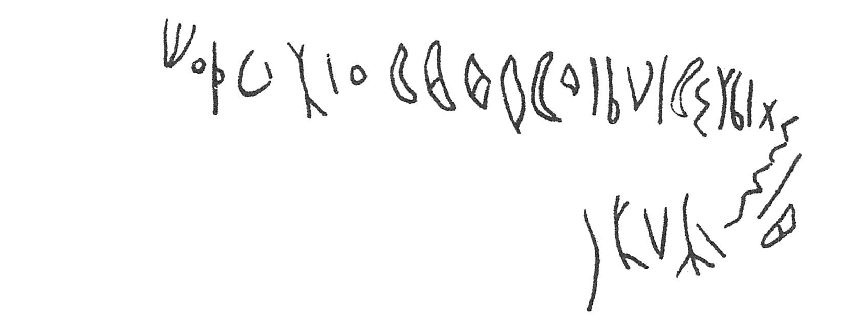 inscription of siglum C 1692