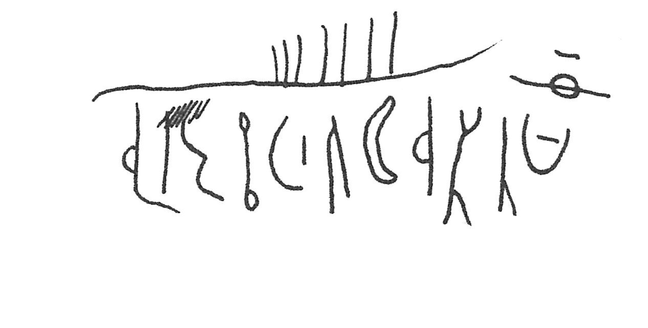 inscription of siglum C 1693