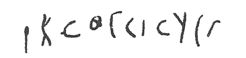 inscription of siglum C 1699