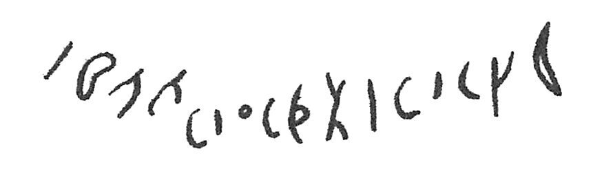 inscription of siglum C 1700