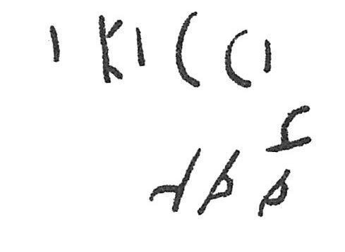 inscription of siglum C 1706