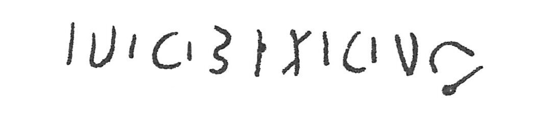 inscription of siglum C 1720