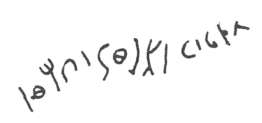 inscription of siglum C 1723