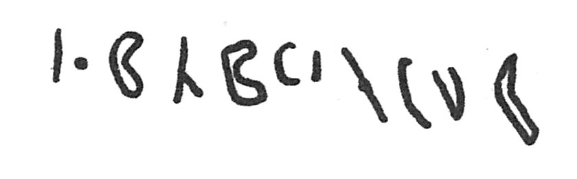 inscription of siglum C 1728