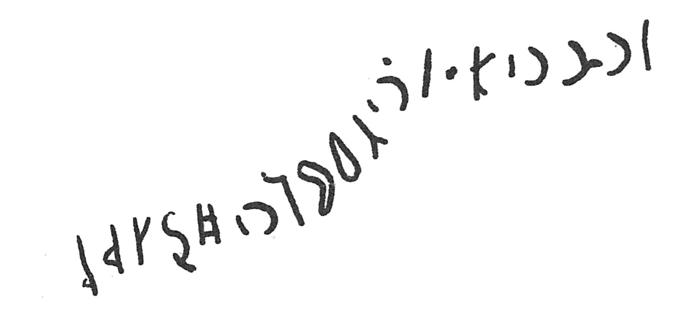 inscription of siglum C 1739