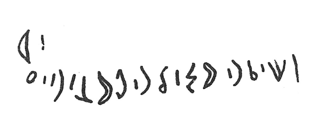 inscription of siglum C 1746