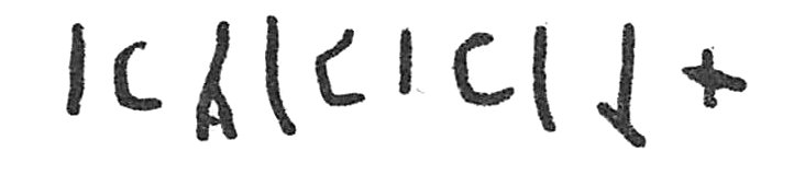 inscription of siglum C 1748