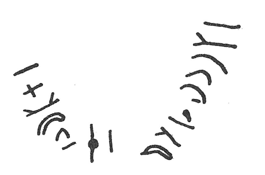 inscription of siglum C 176