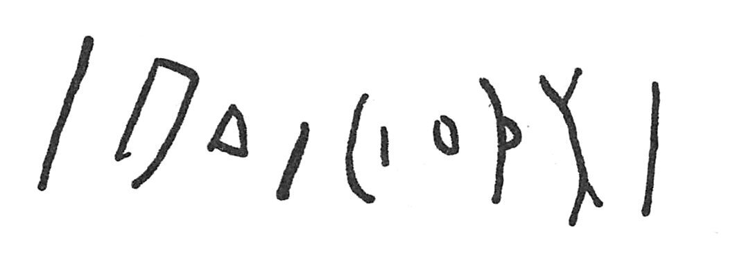 inscription of siglum C 1760