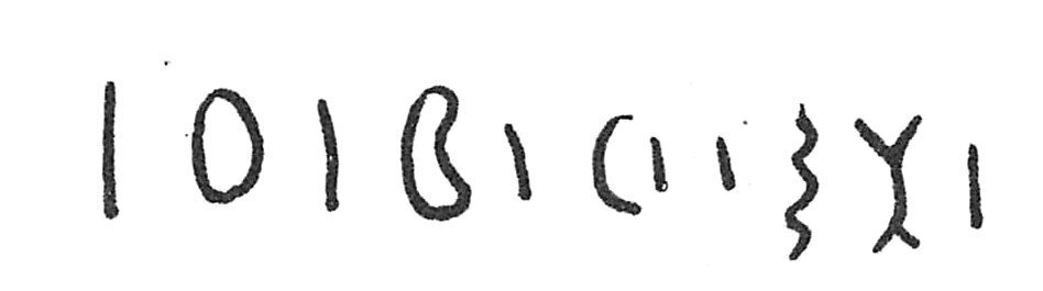 inscription of siglum C 1761