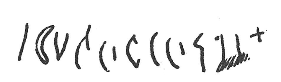 inscription of siglum C 1762