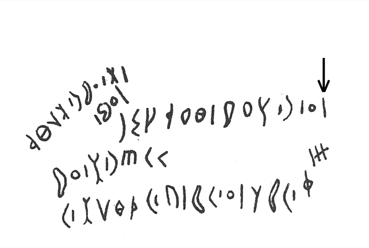 inscription of siglum C 1777