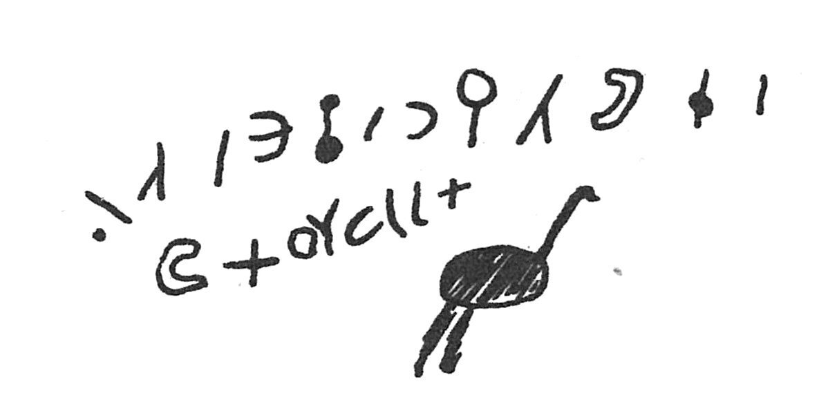 inscription of siglum C 1782