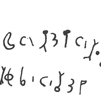 inscription of siglum C 179