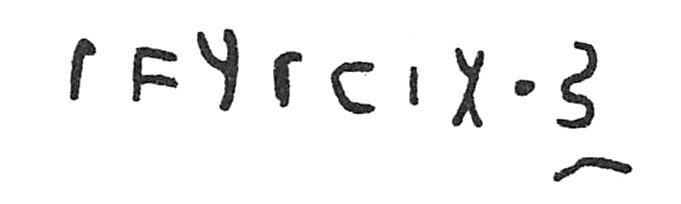 inscription of siglum C 1795