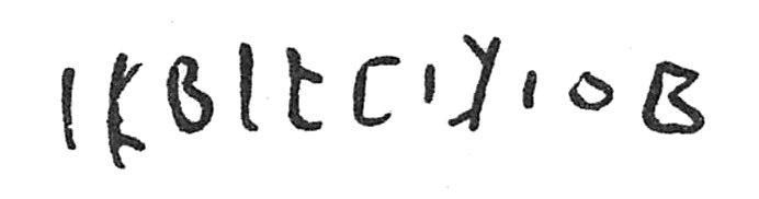 inscription of siglum C 1796