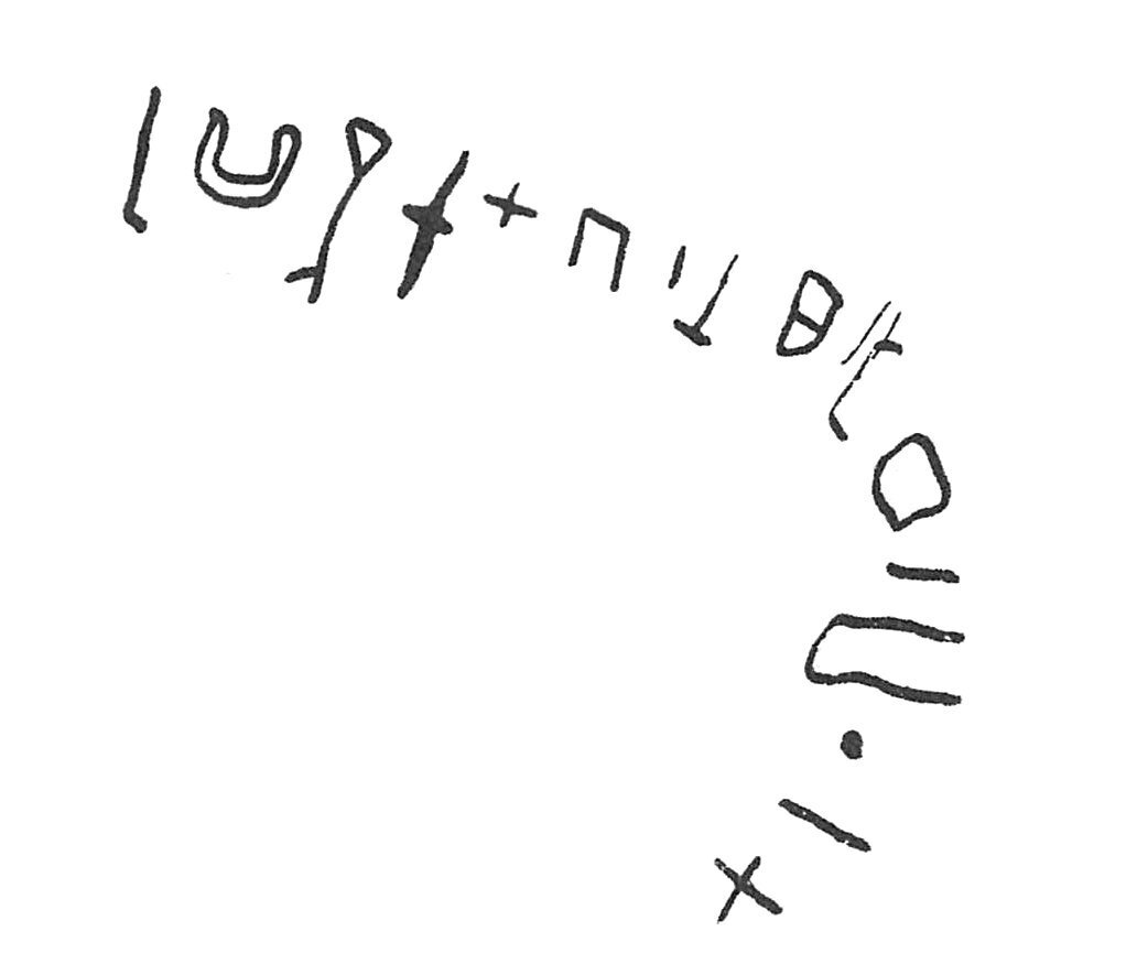 inscription of siglum C 1834